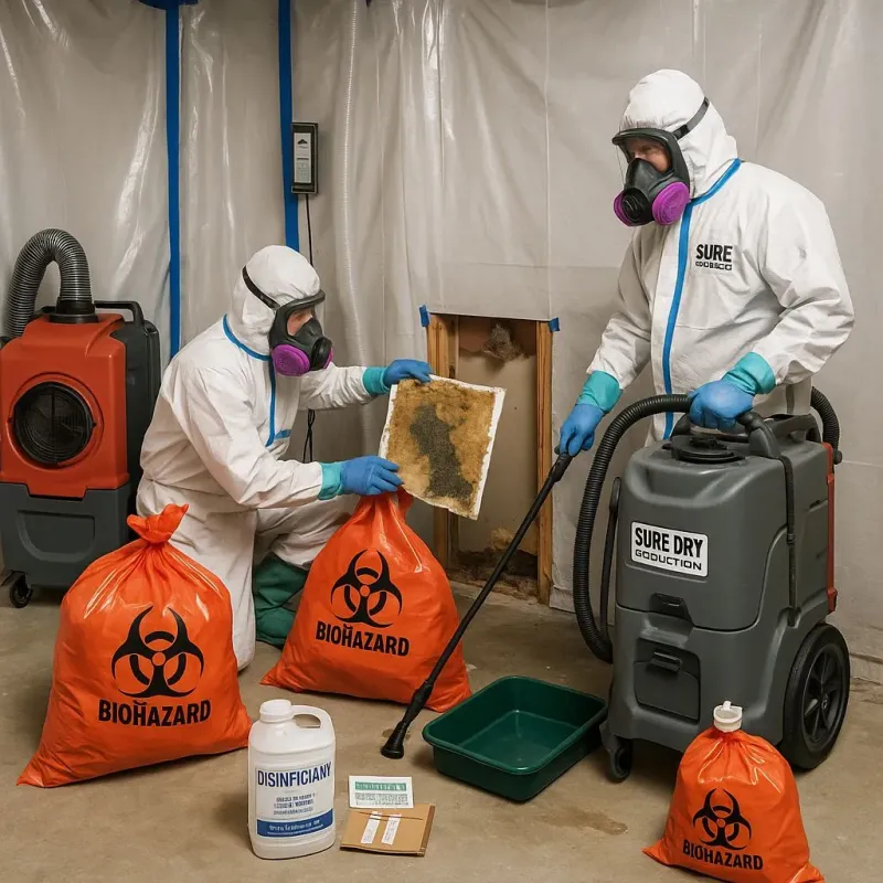 Contaminated Water Handling Protocols process in Jefferson, OH