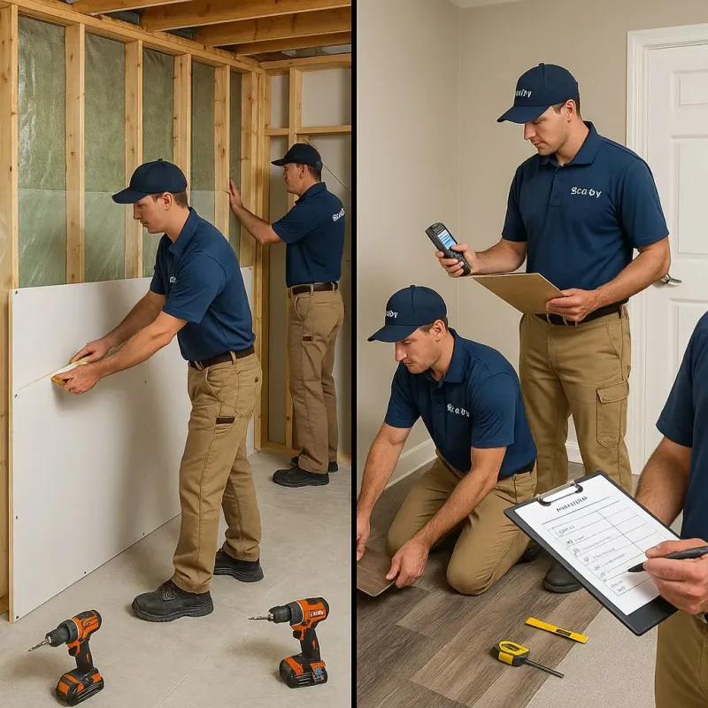 Repairs and Reconstruction process in Jefferson, OH